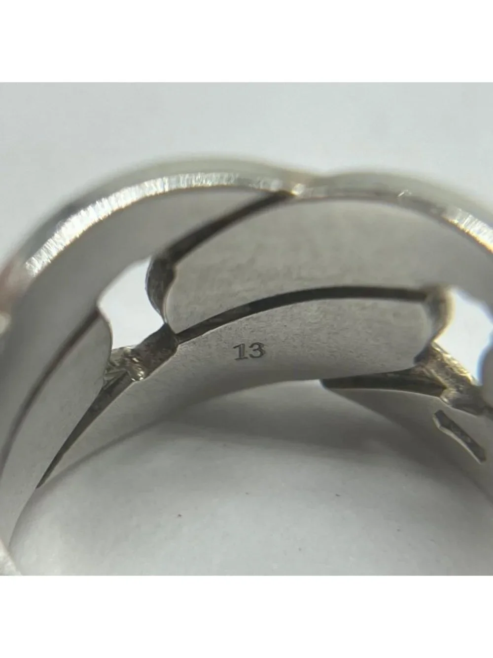 Gucci G Chain Wide Ring